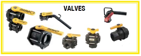 Polypropylene Valves